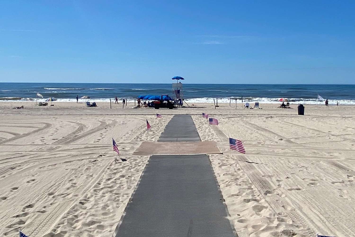Cooper's Beach in Southampton, New York photographed by the Rush Mobile Notary team